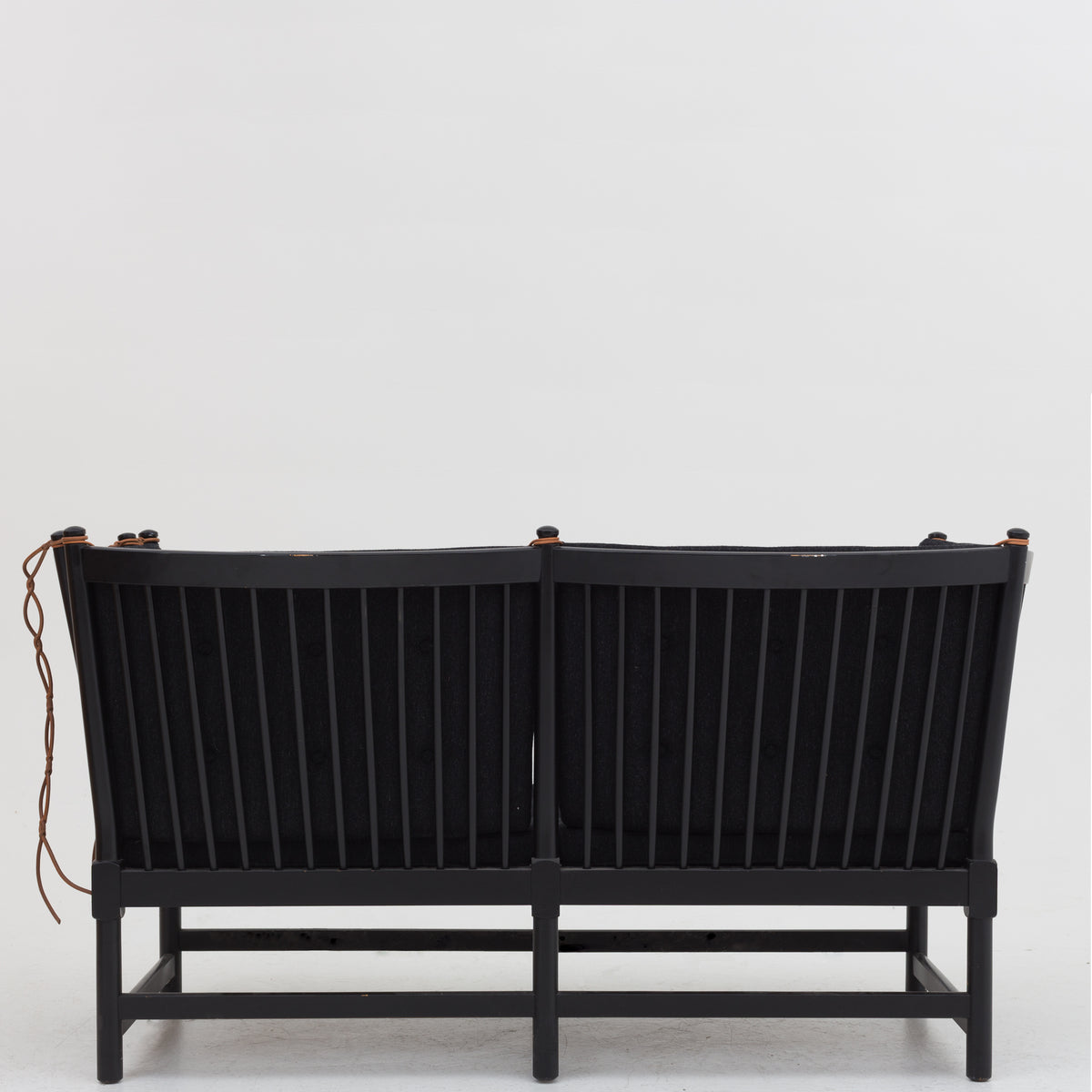BM 1789 - Reupholstered spoke back sofa