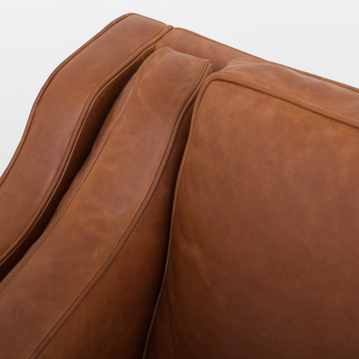 BM 2213 - 3-seater sofa in Dunes Cognac