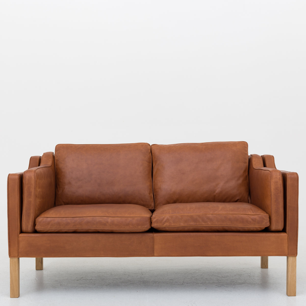 BM 2212 - 2-seater sofa in Dunes Cognac