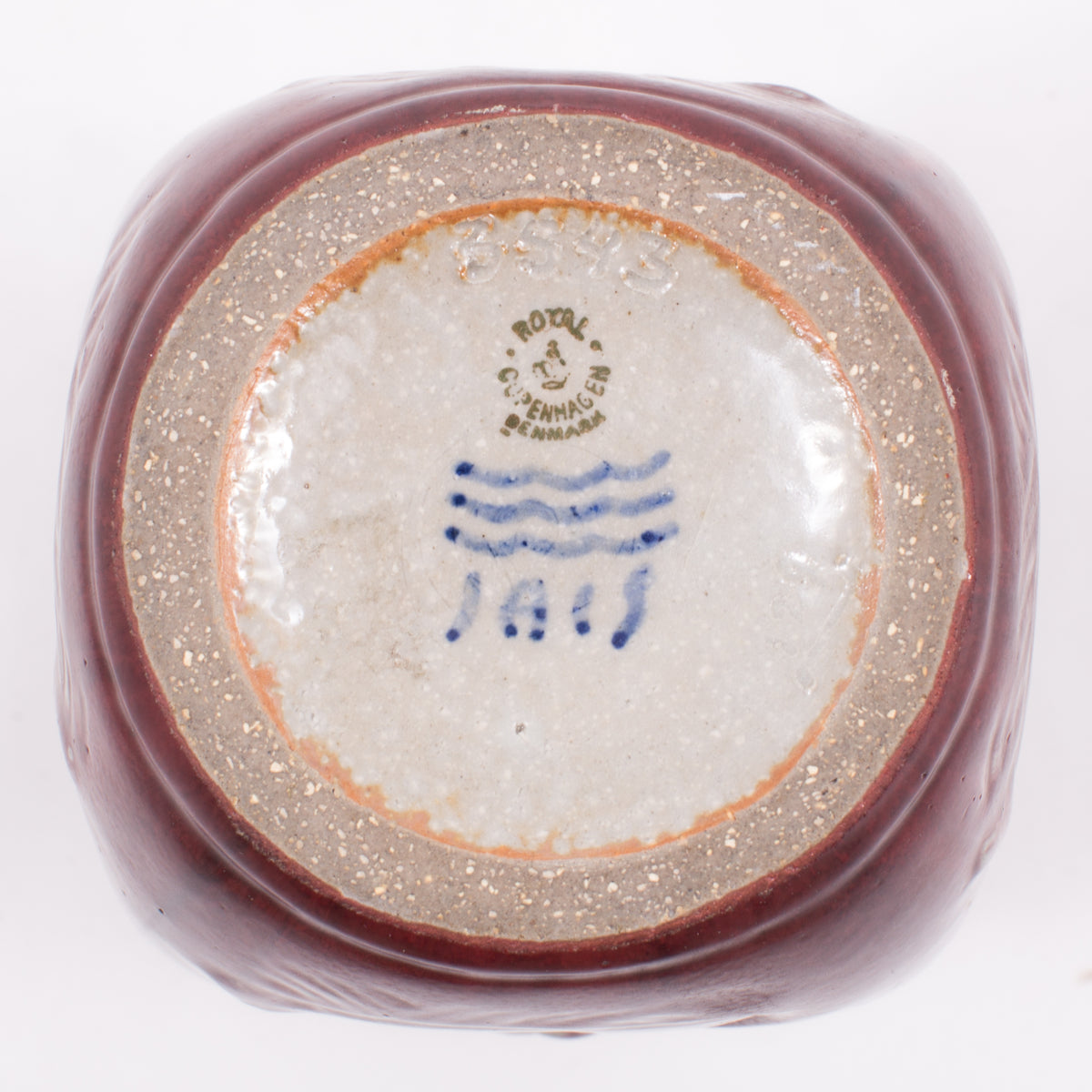 Vase in glazed stoneware