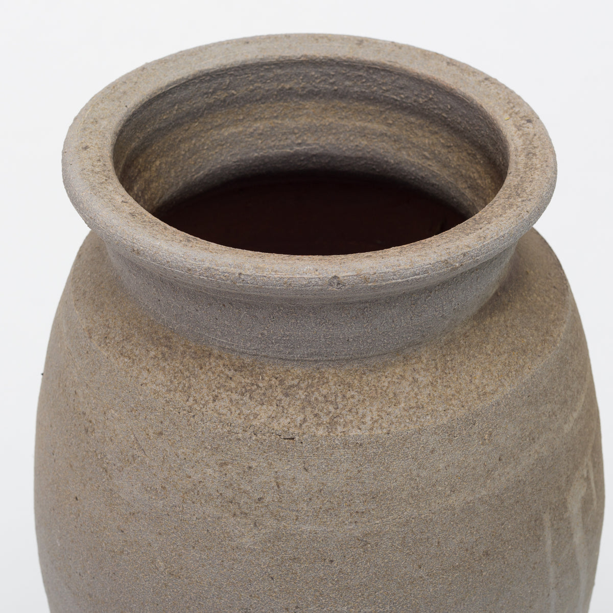 Large vase in stoneware