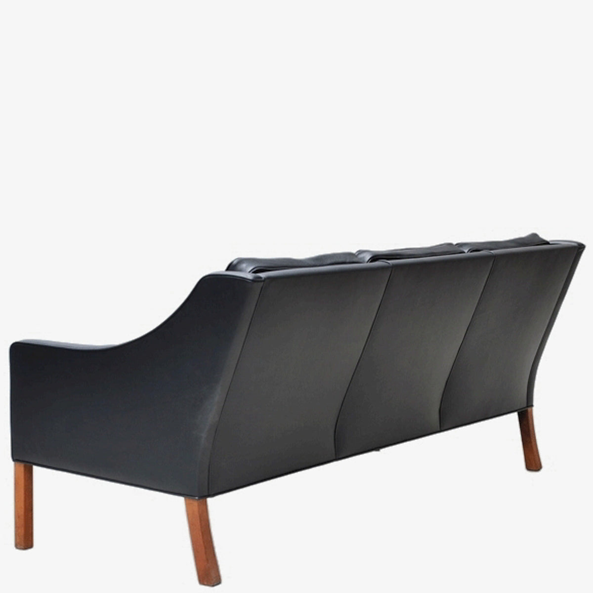 BM 2209 - 3-seater sofa in new black leather