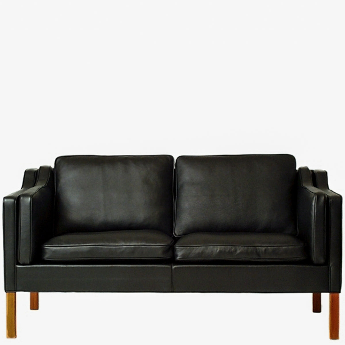 BM 2212 - 2 pers. sofa i sort Prestige-læder