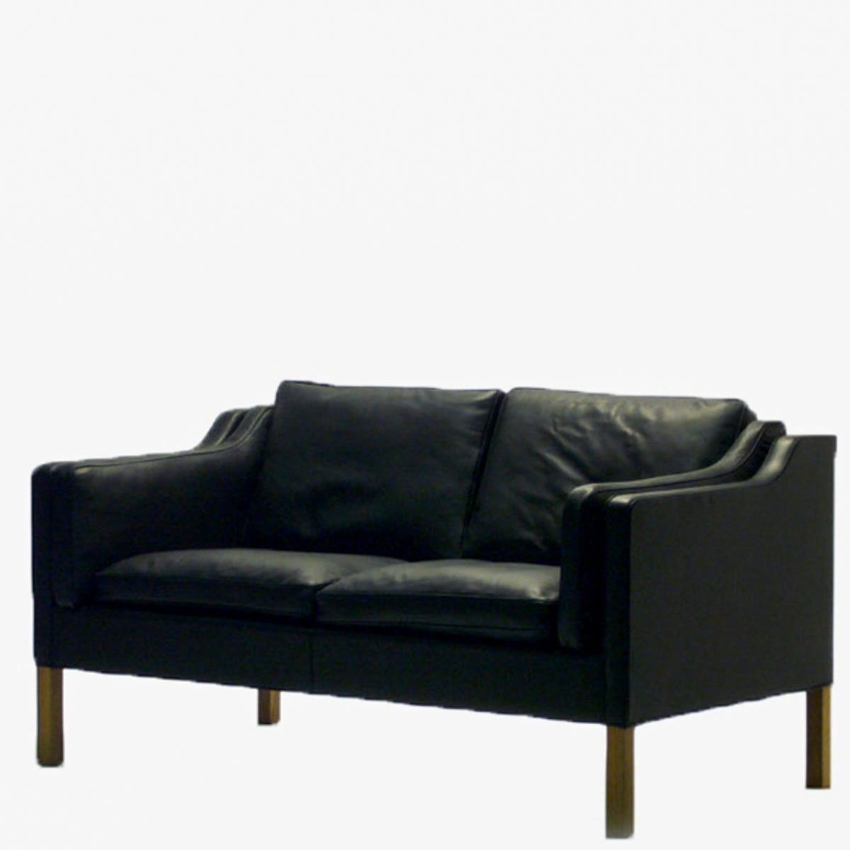 BM 2212 - 2 pers. sofa i sort Prestige-læder