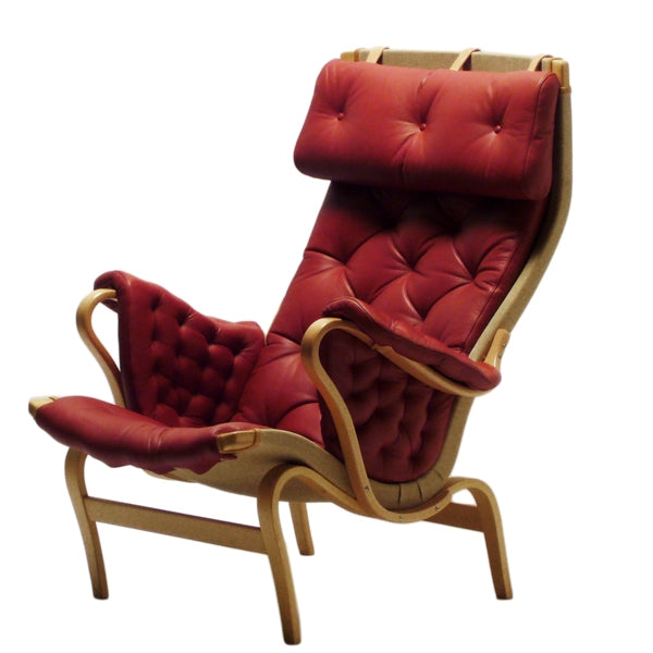 Pernilla 69 - Easy chair in red Savanne