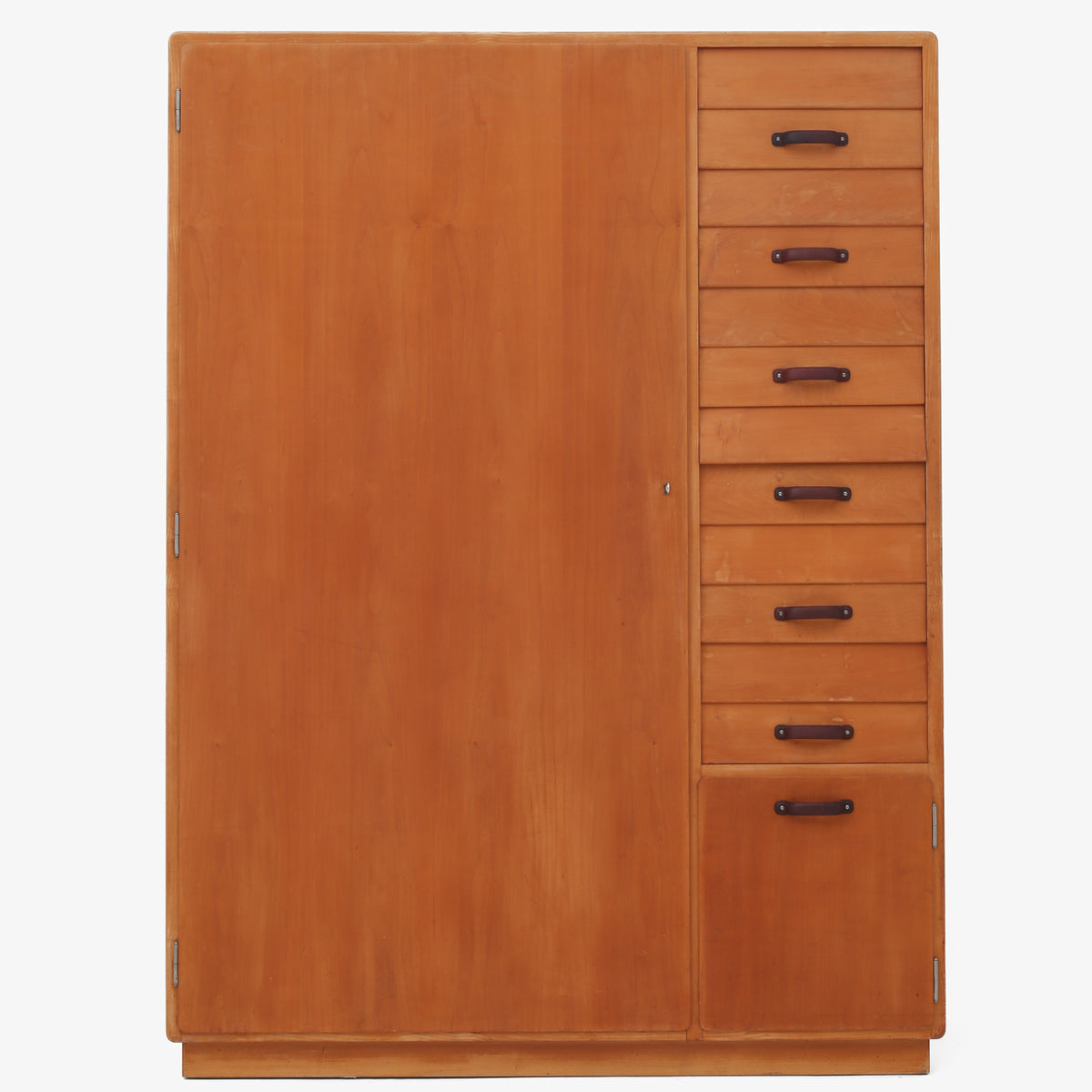Unique wardrobe in maple