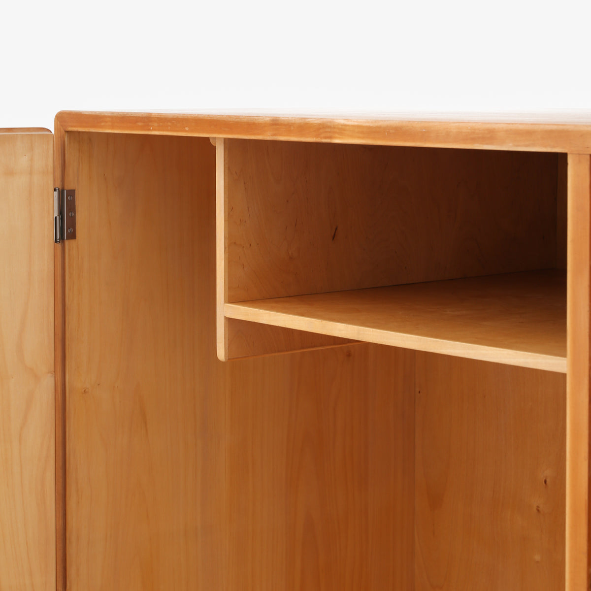 Unique wardrobe in maple