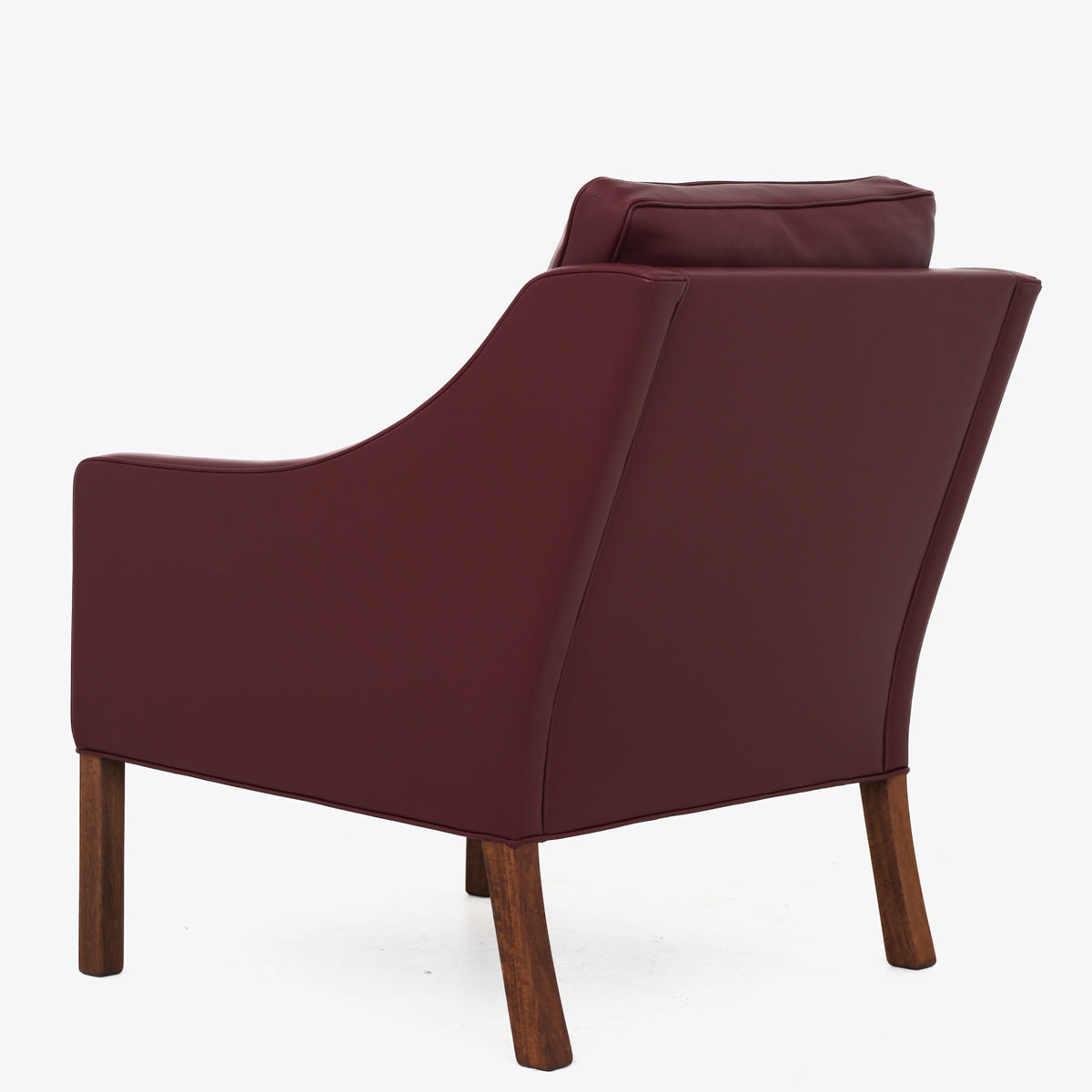 BM 2207 - Easy chair in Prestige wine leather