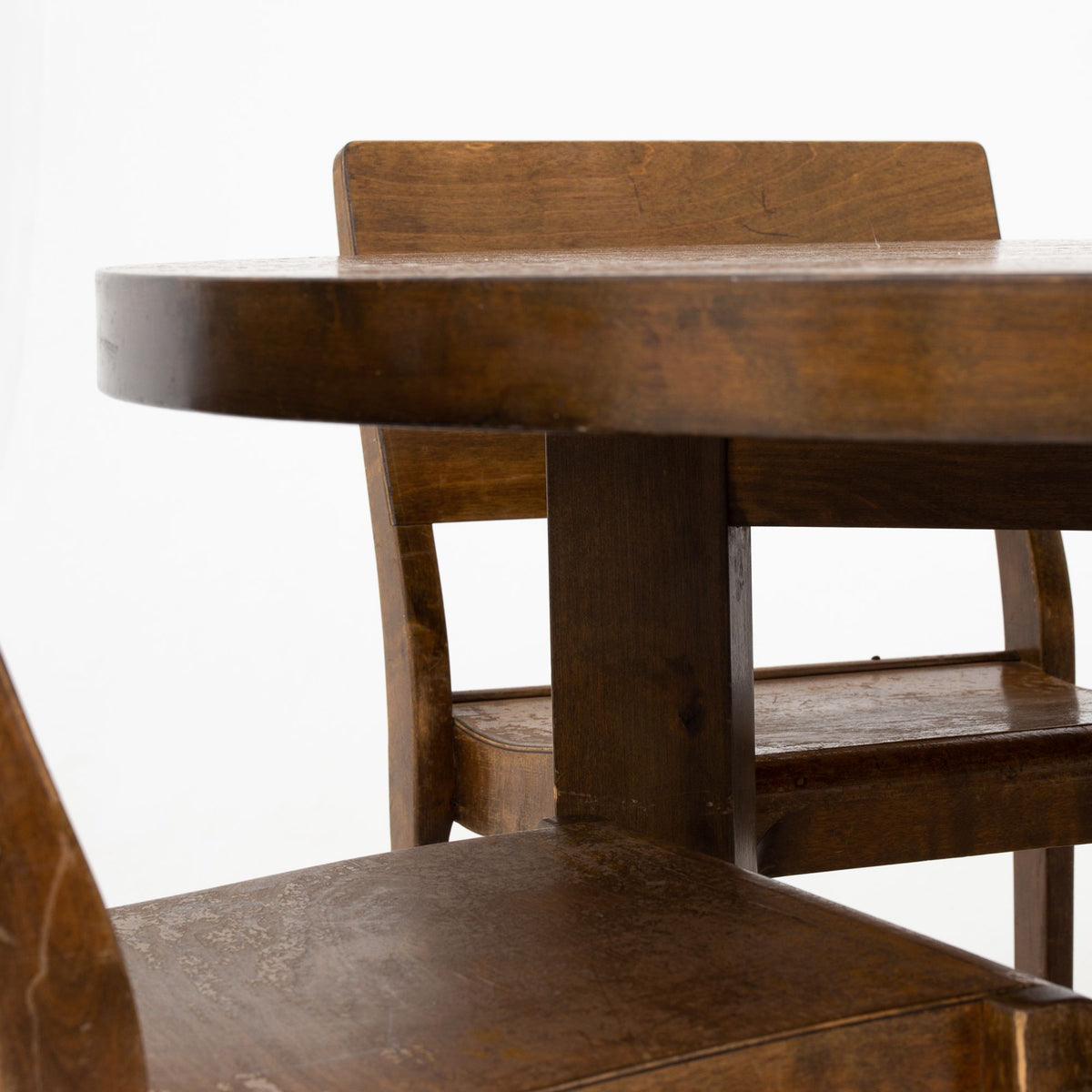 Rare dining set in birch