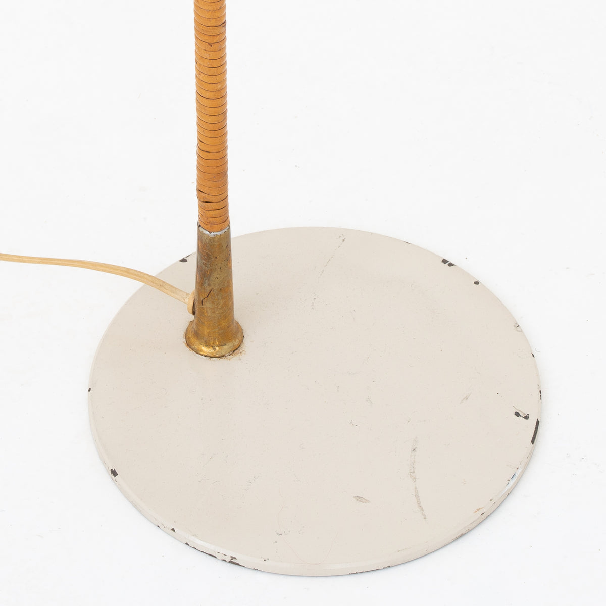 Rare floor lamp in brass