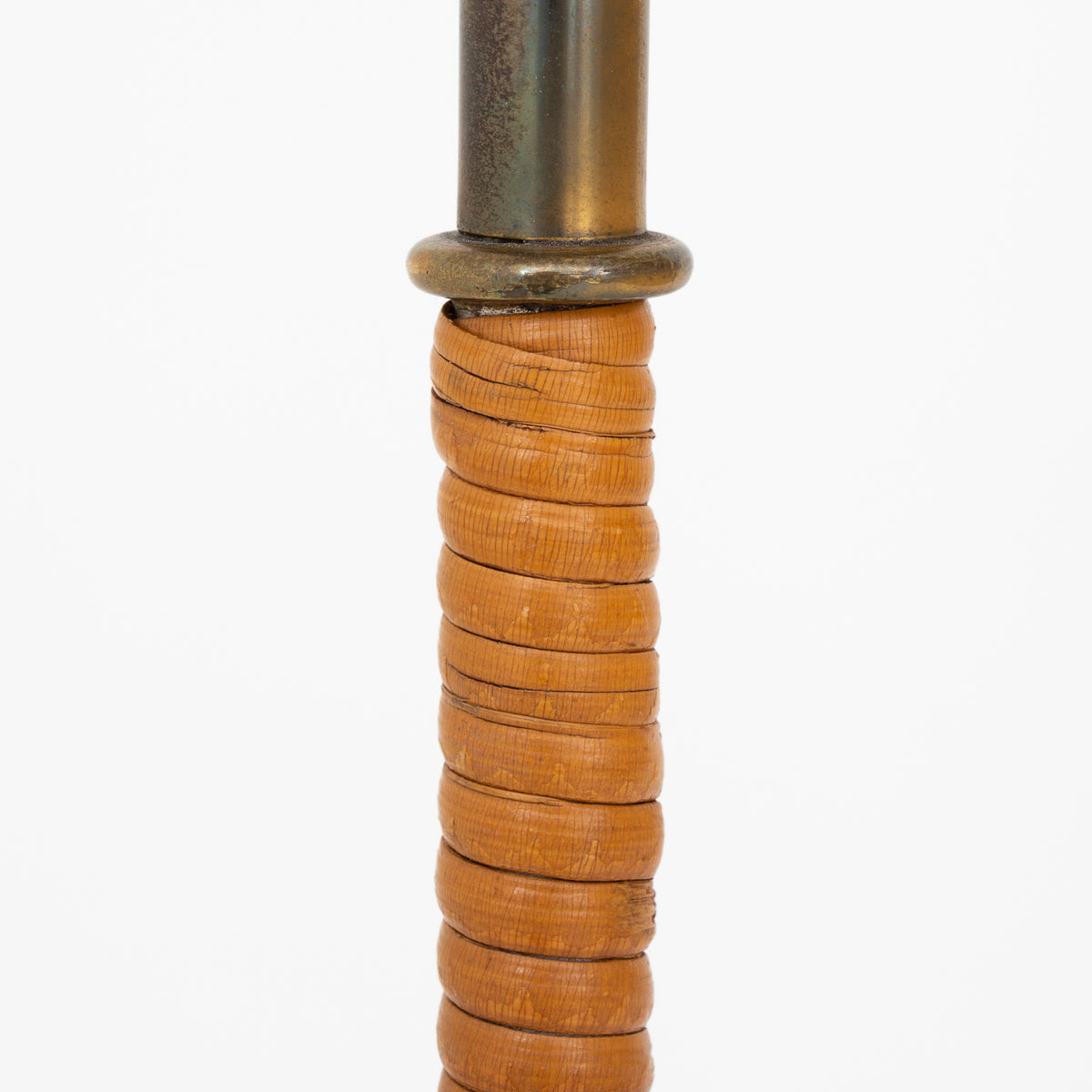 Rare floor lamp in brass