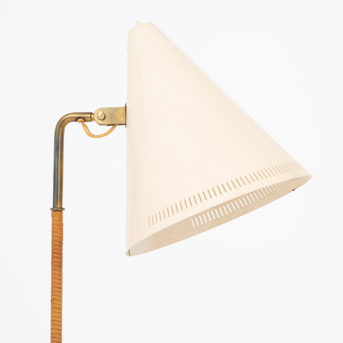 Rare floor lamp in brass