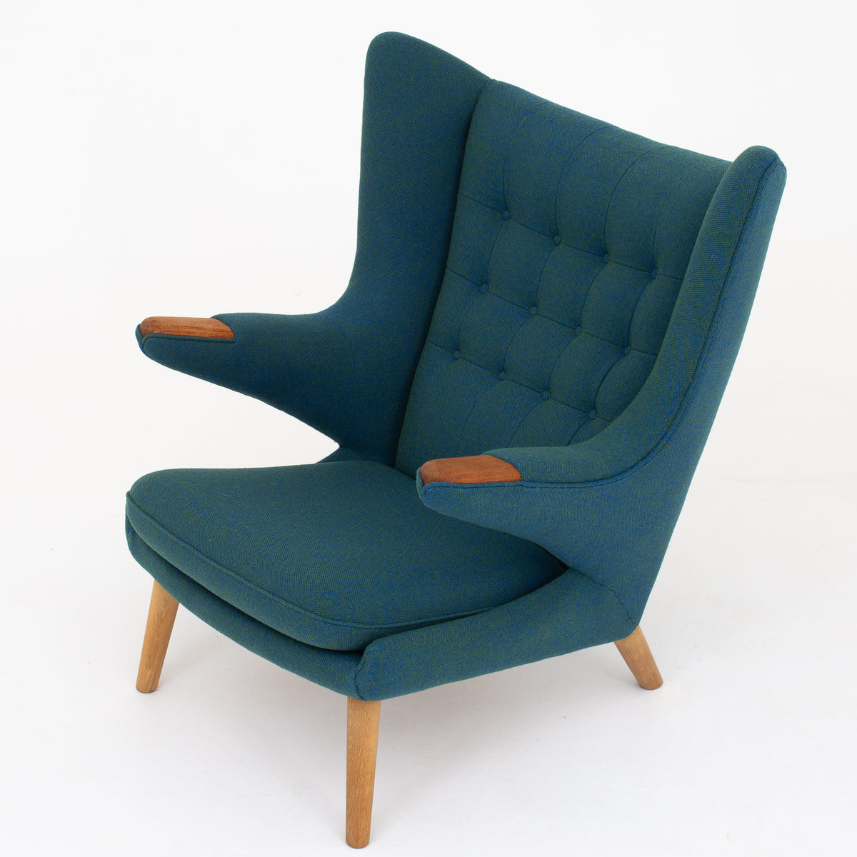 AP 19 - Reupholstered Papa Bear in wool