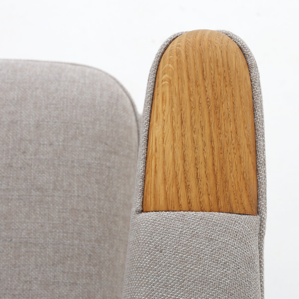 AP 19 - Papa Bear Chair in light grey wool