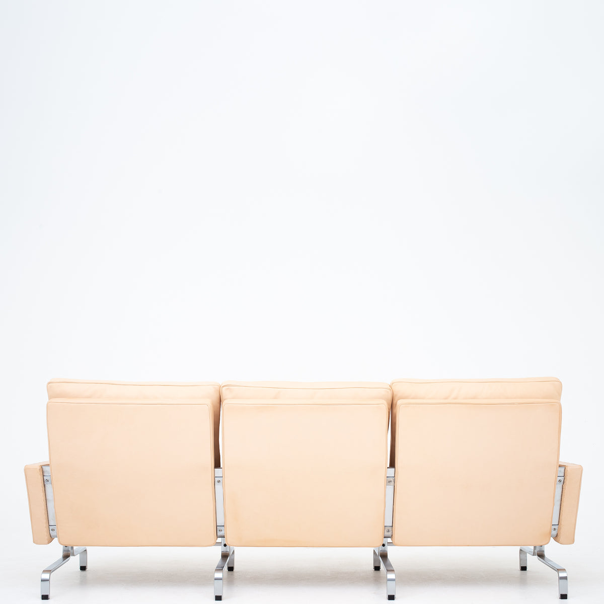 PK 31/3 - 3-seater sofa in natural leather