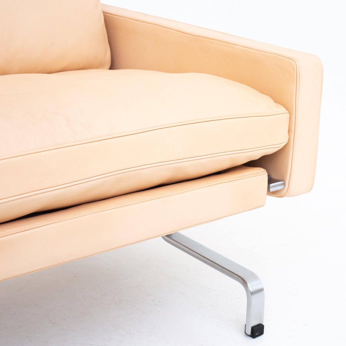 PK 31/3 - 3-seater sofa in natural leather