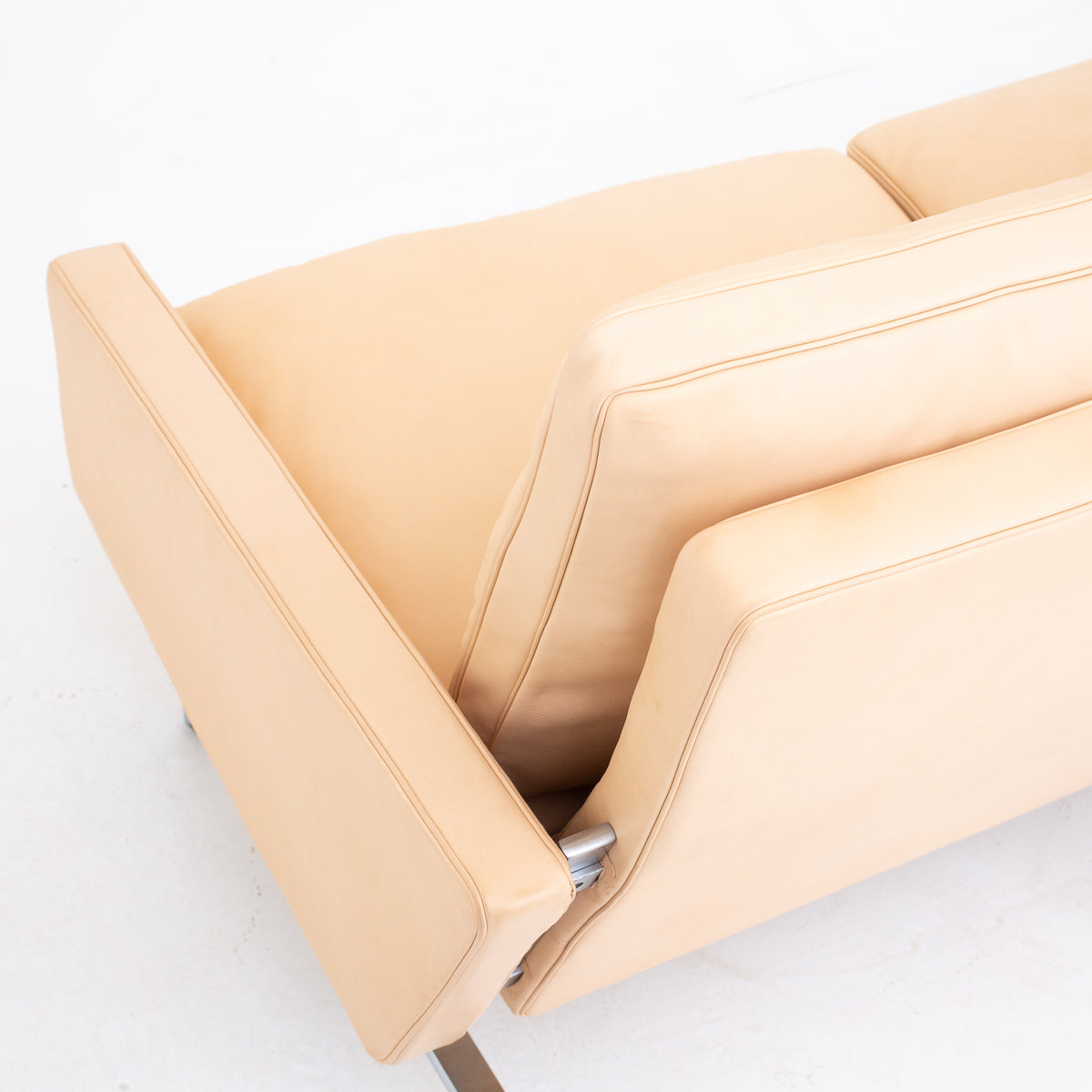 PK 31/3 - 3-seater sofa in natural leather