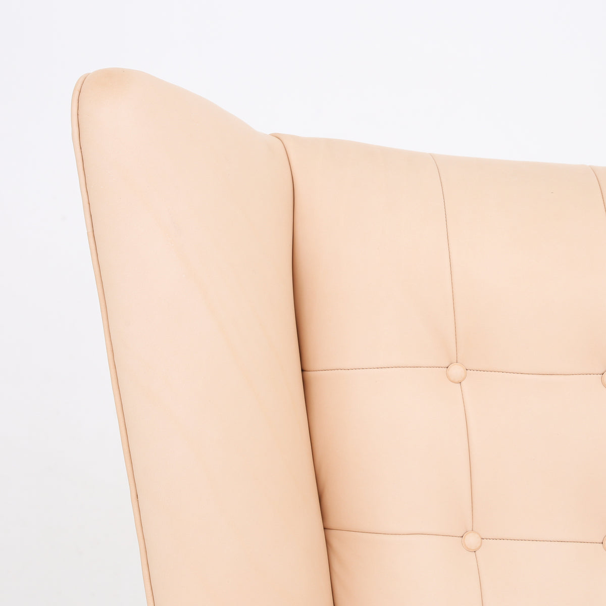 AP 19 - Papa Bear Chair in natural leather