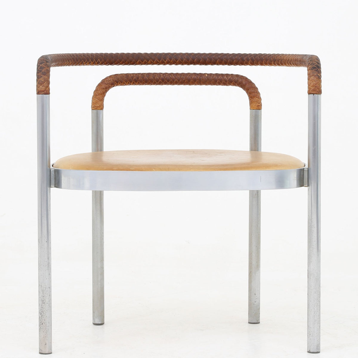 PK 12 - Armchair in natural leather