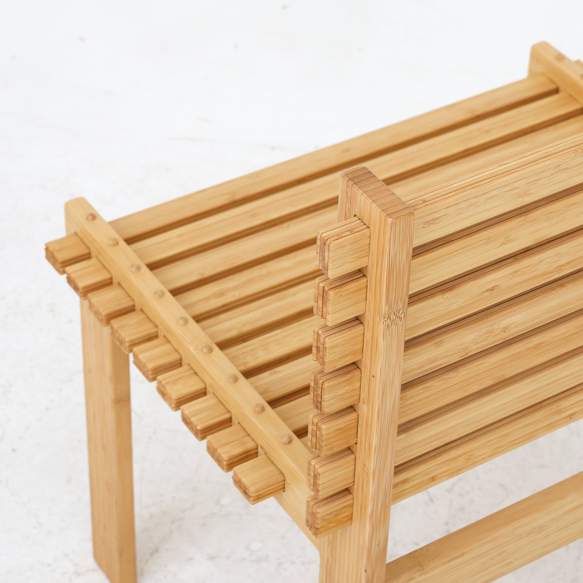 Lamella' chair with frame