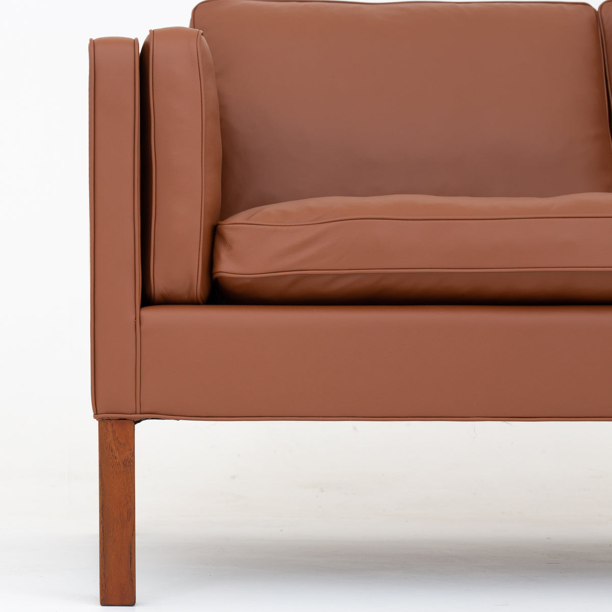 BM 2212 - 2-seater sofa in Savanne Cognac