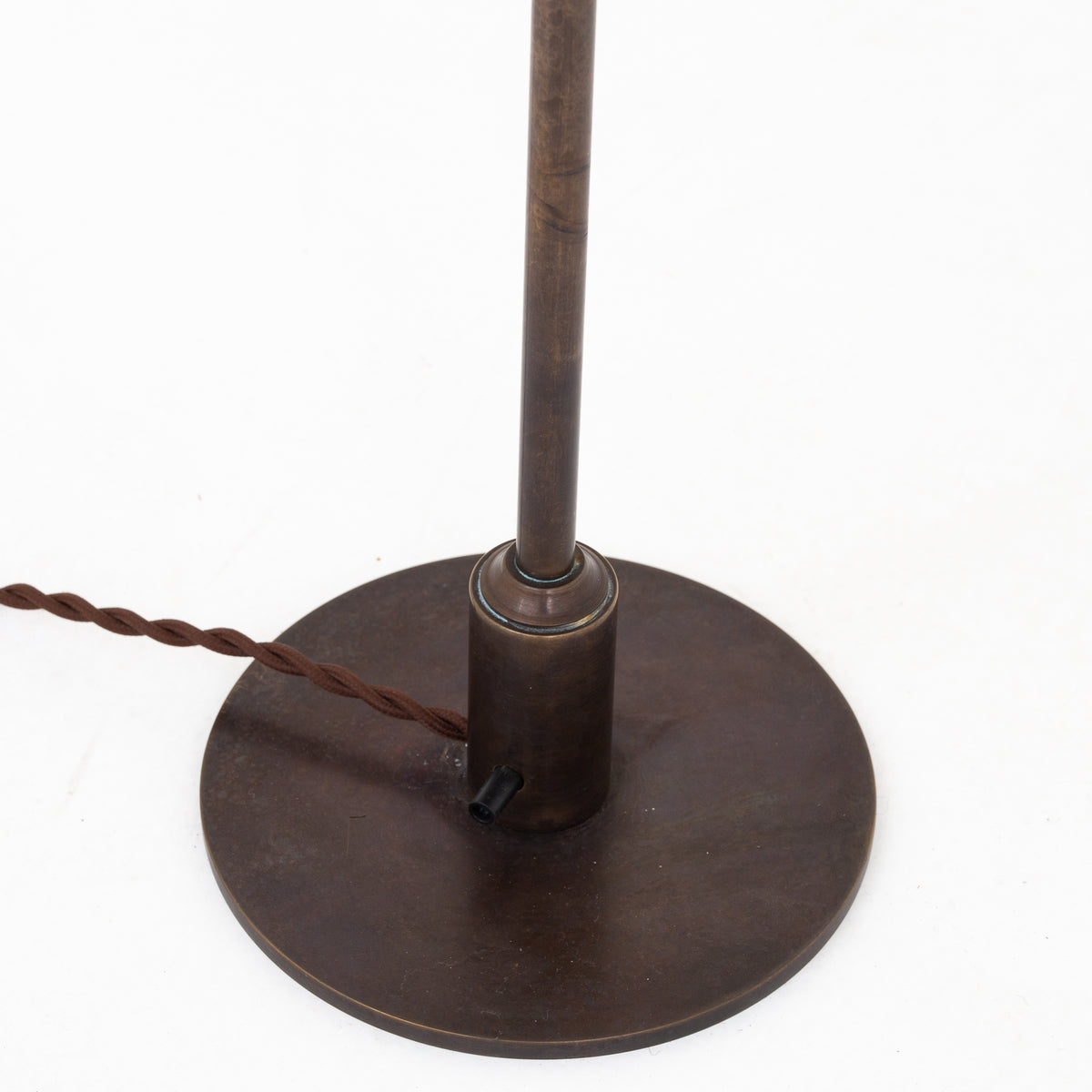 PH 3,5/2 - Table lamp in browned brass
