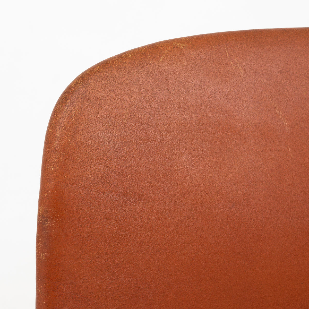 PK 9 - 'Tulip Chair' in cognac leather