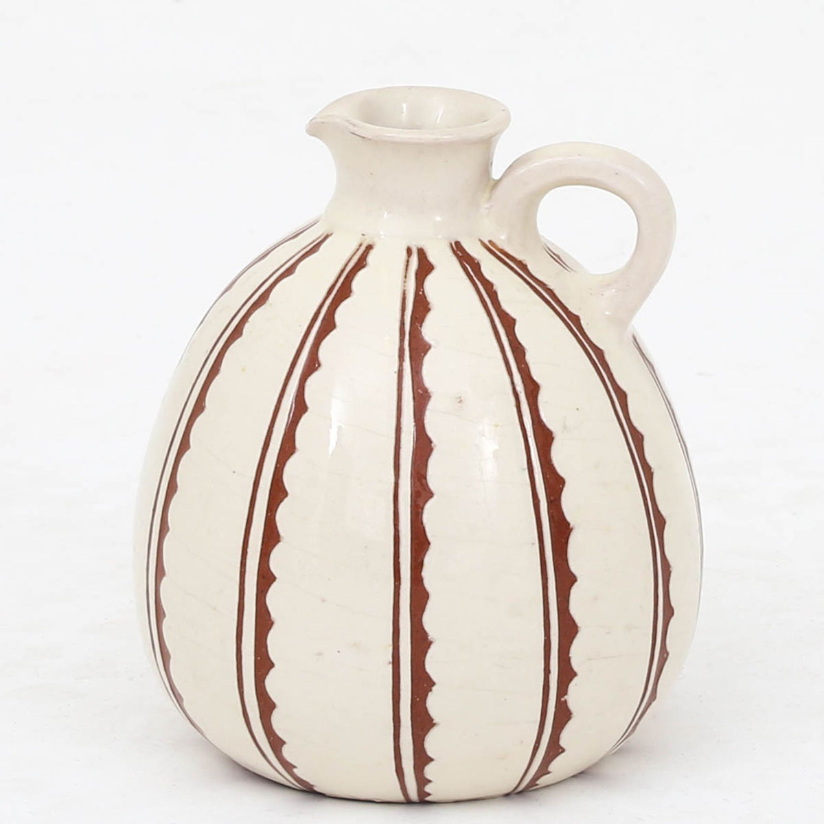 Stoneware pitcher