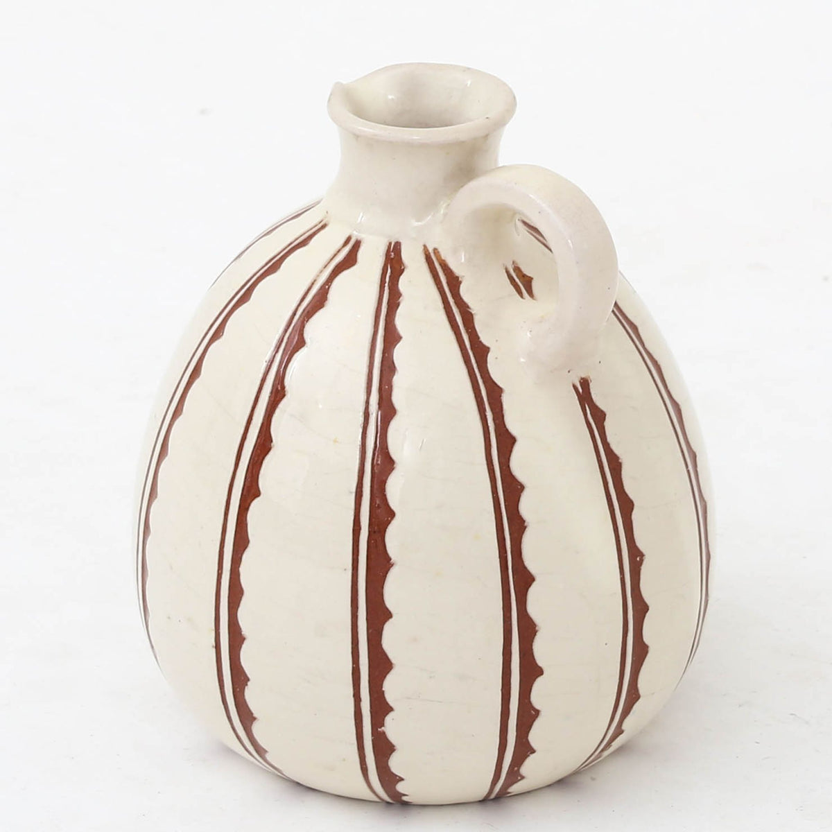 Stoneware pitcher