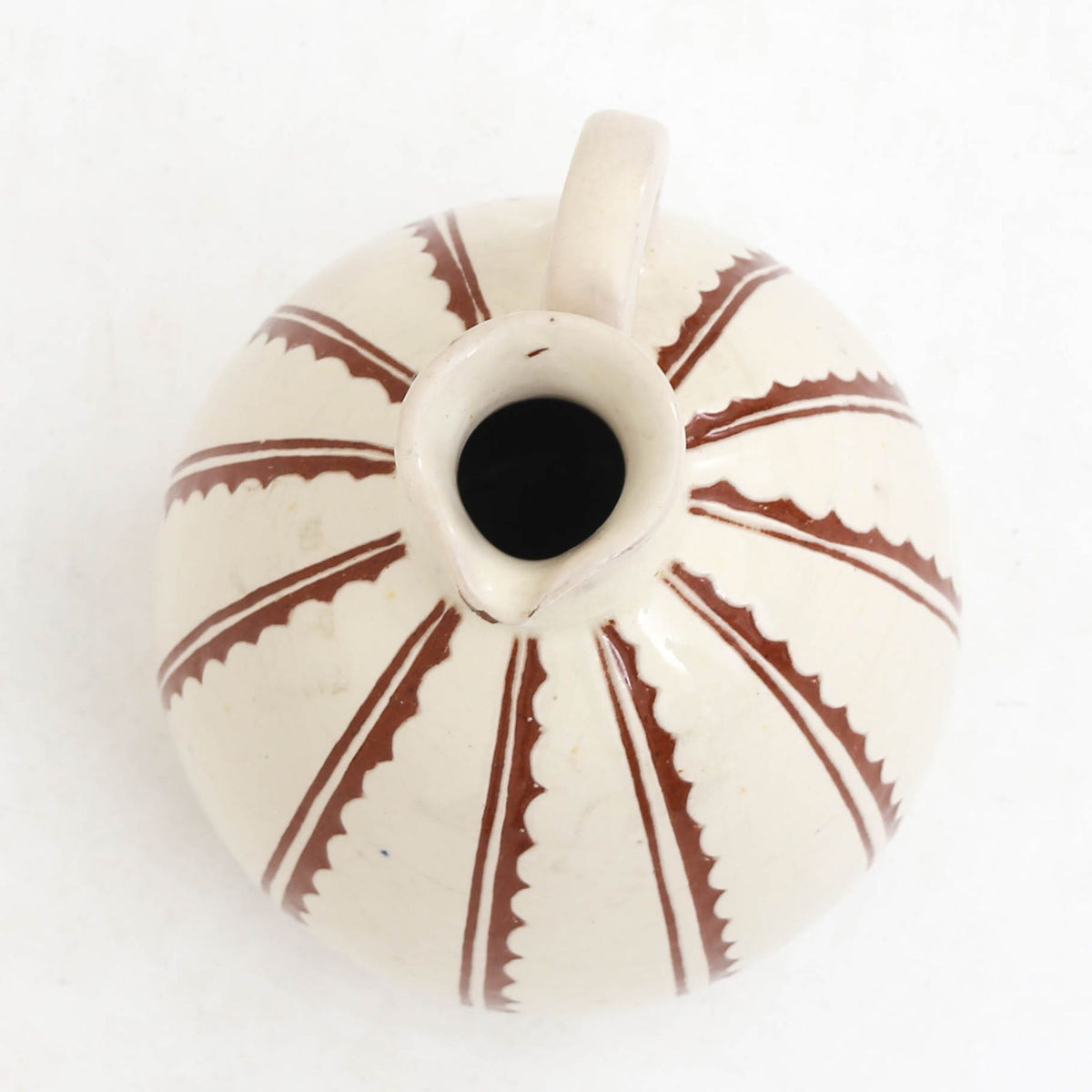 Stoneware pitcher