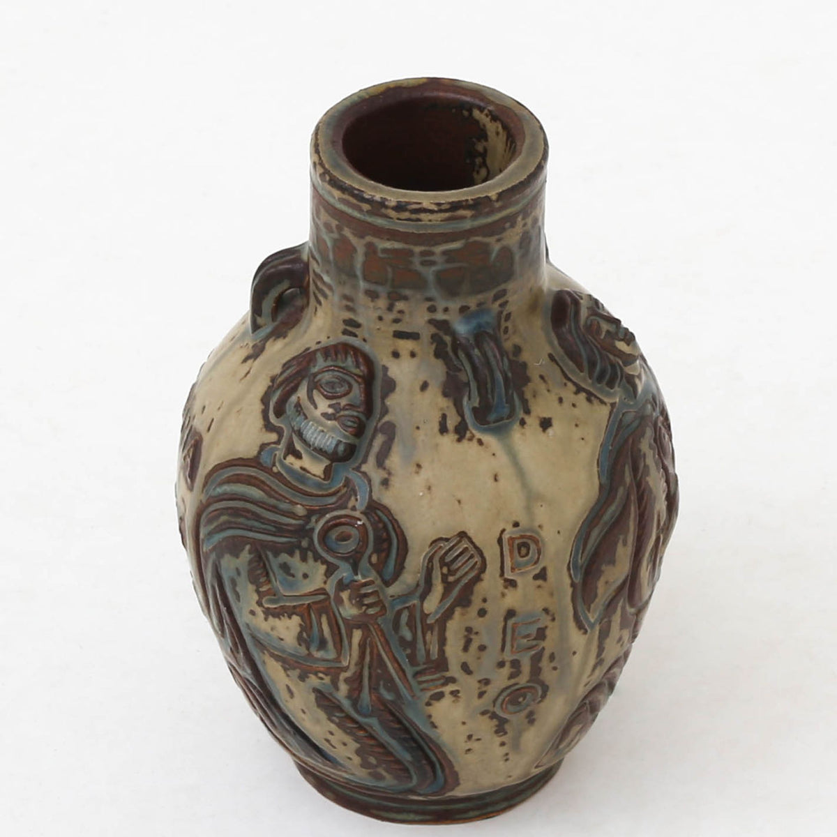 Vase in stoneware