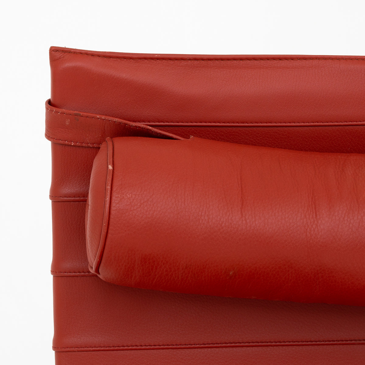 PK 20 - Easy chair with red leather