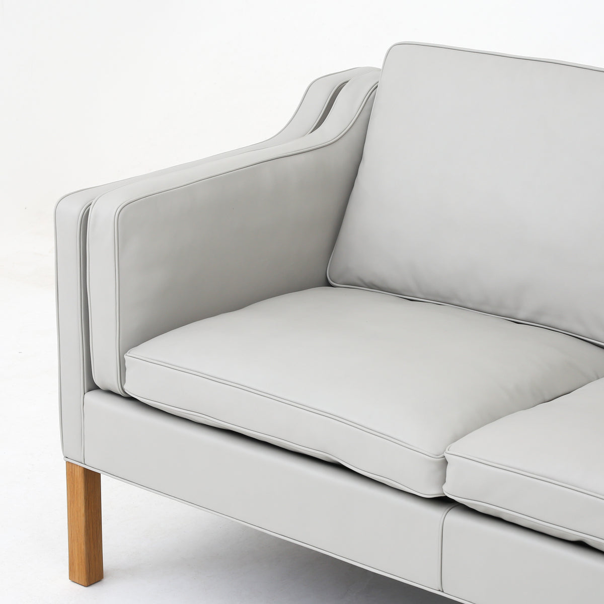 BM 2213 - 3-seater sofa in Shade leather