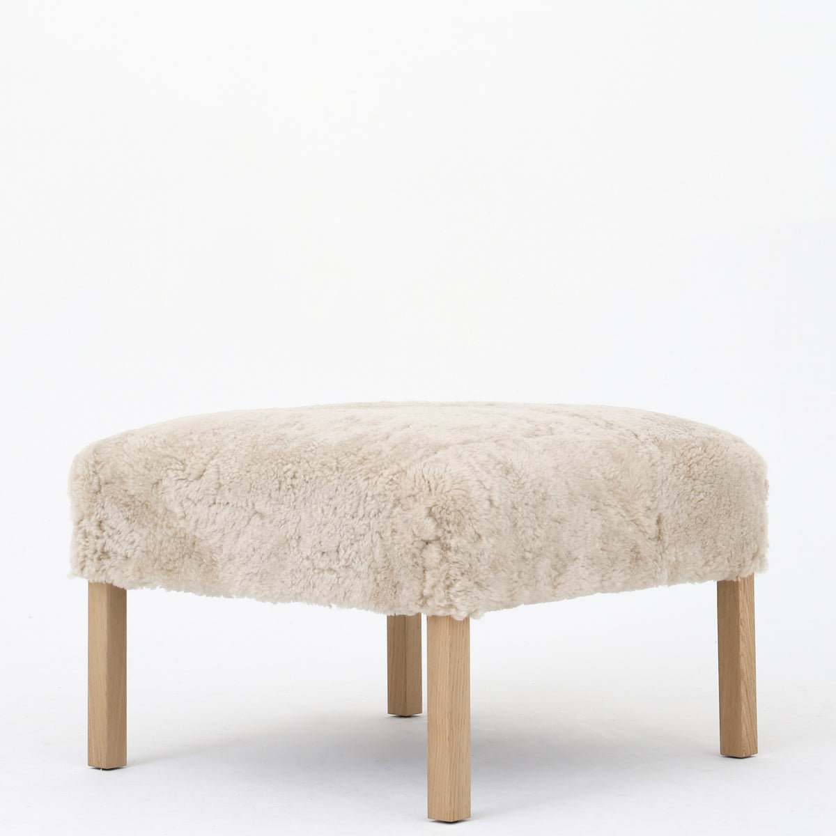 Slotsholm' stool in lambswool