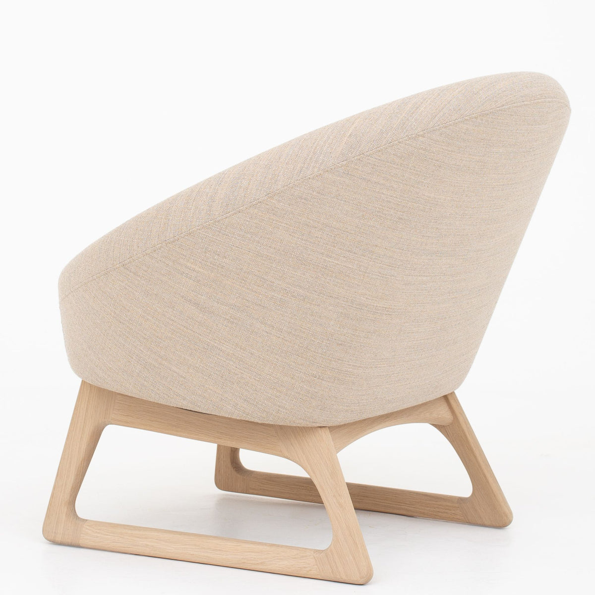 57A - Tub Chair in light wool