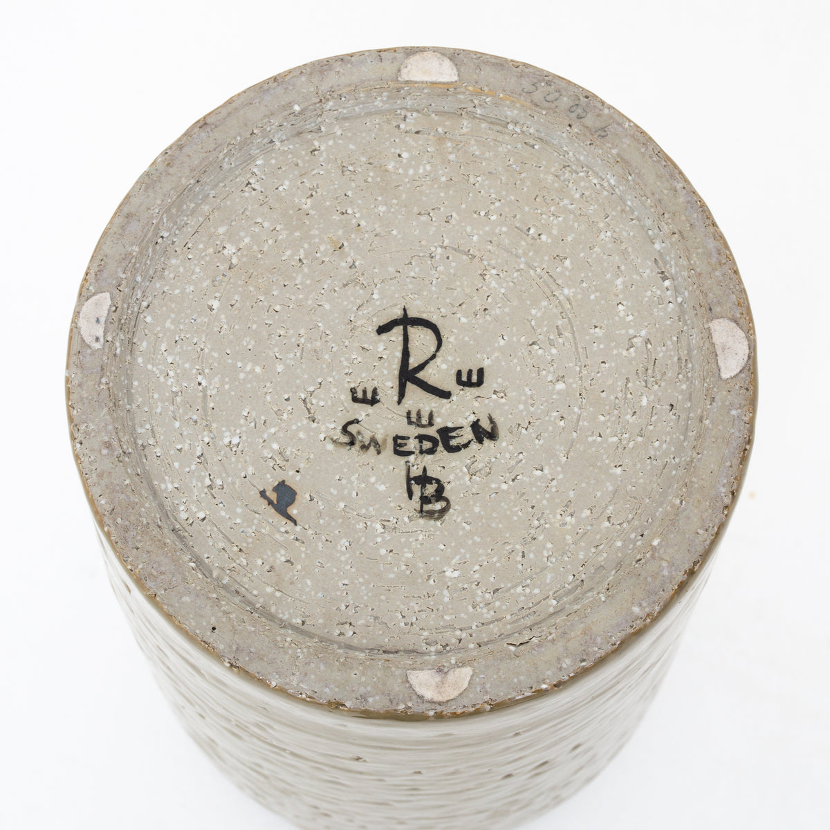 Pair of large jars in stoneware