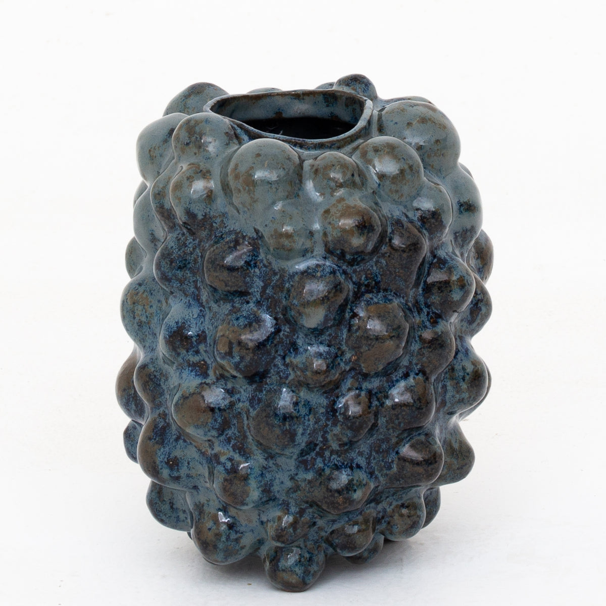 Organic vase in stoneware