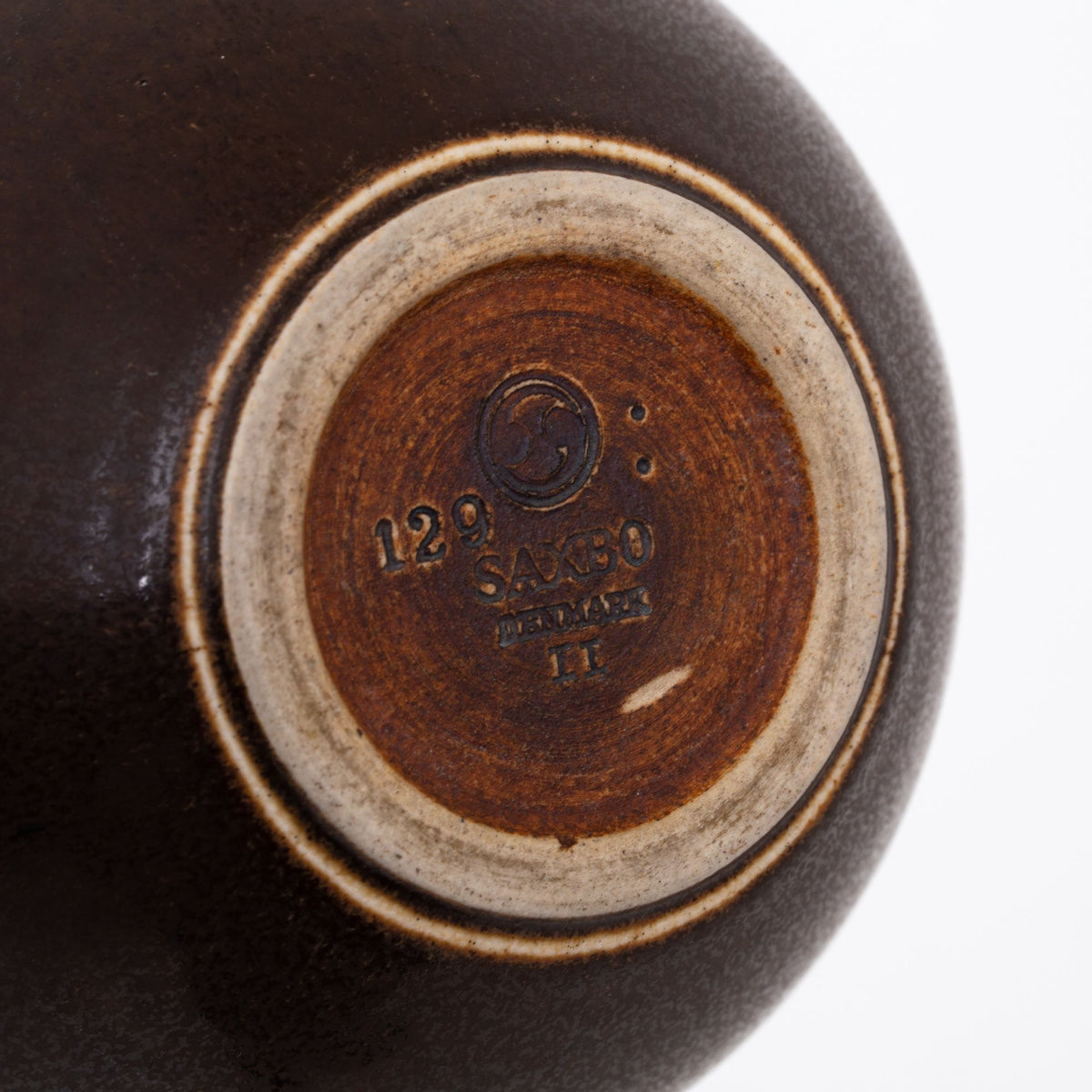 Calabash-shaped vase in stoneware