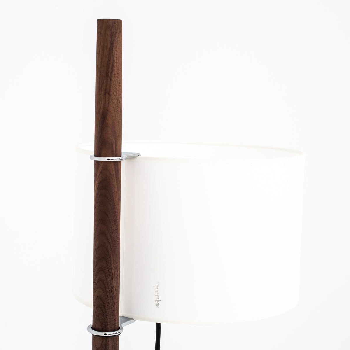 TMM floor lamp in walnut