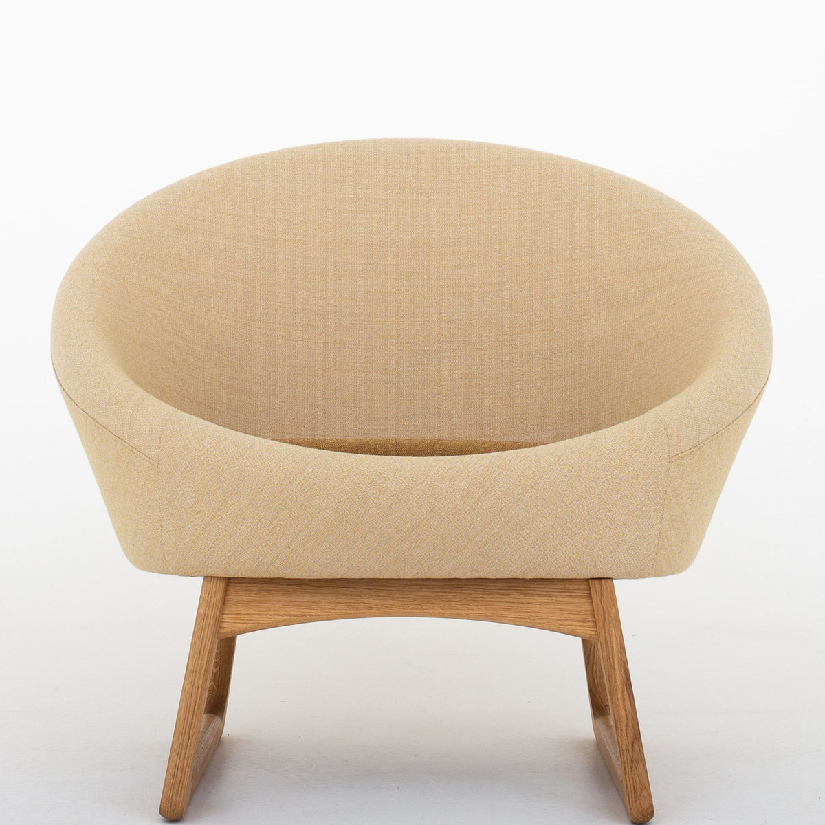 Tub Chair in light wool