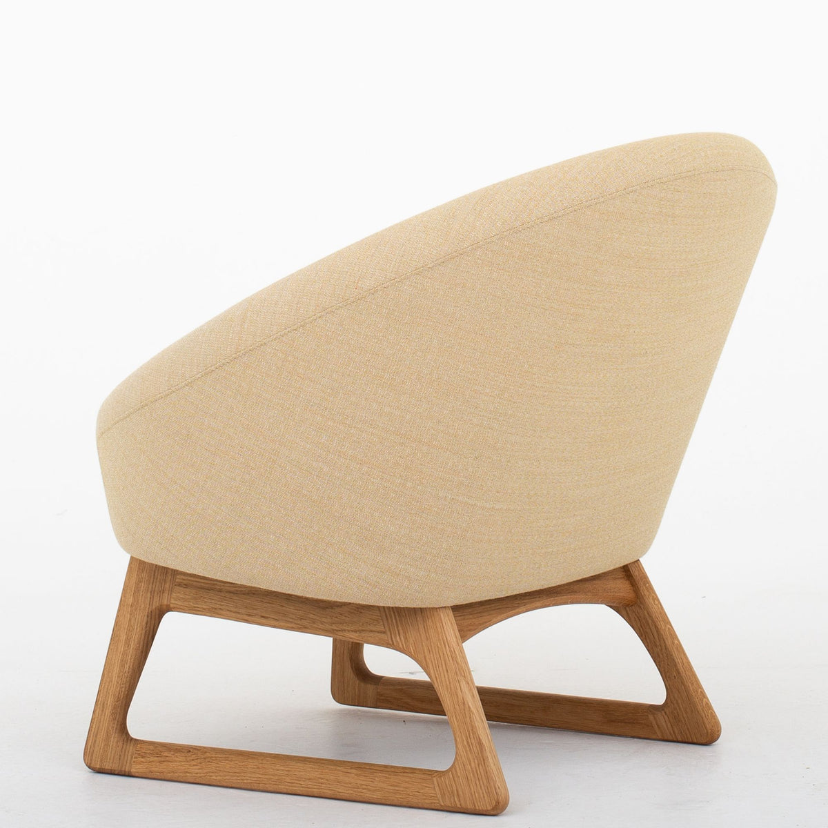Tub Chair in light wool