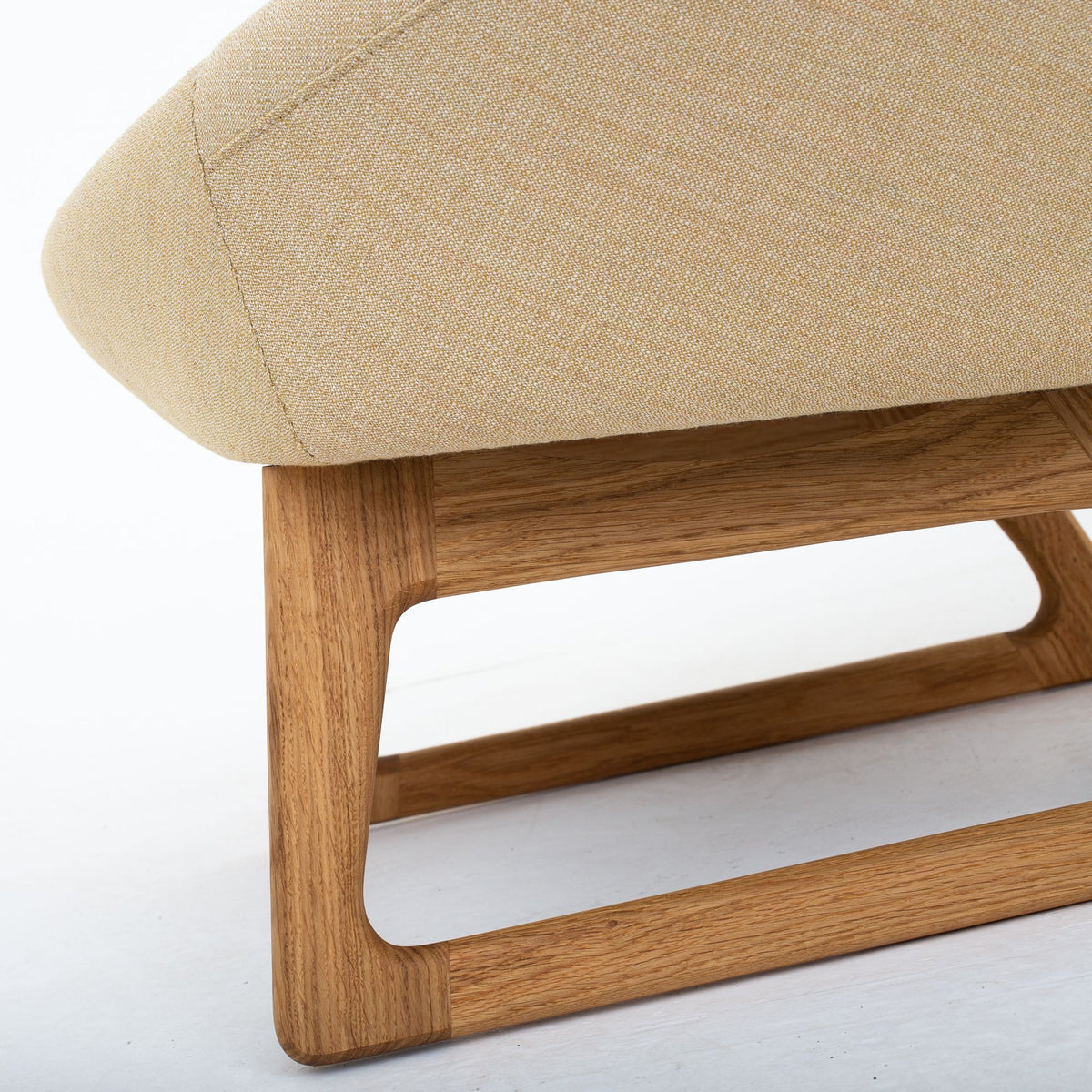 Tub Chair in light wool