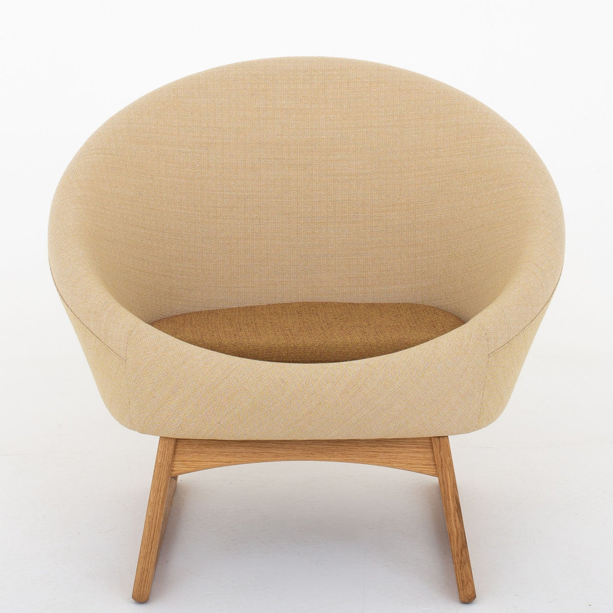 Tub Chair in light wool