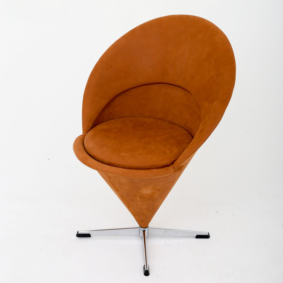 Cone Chair in cognac leather