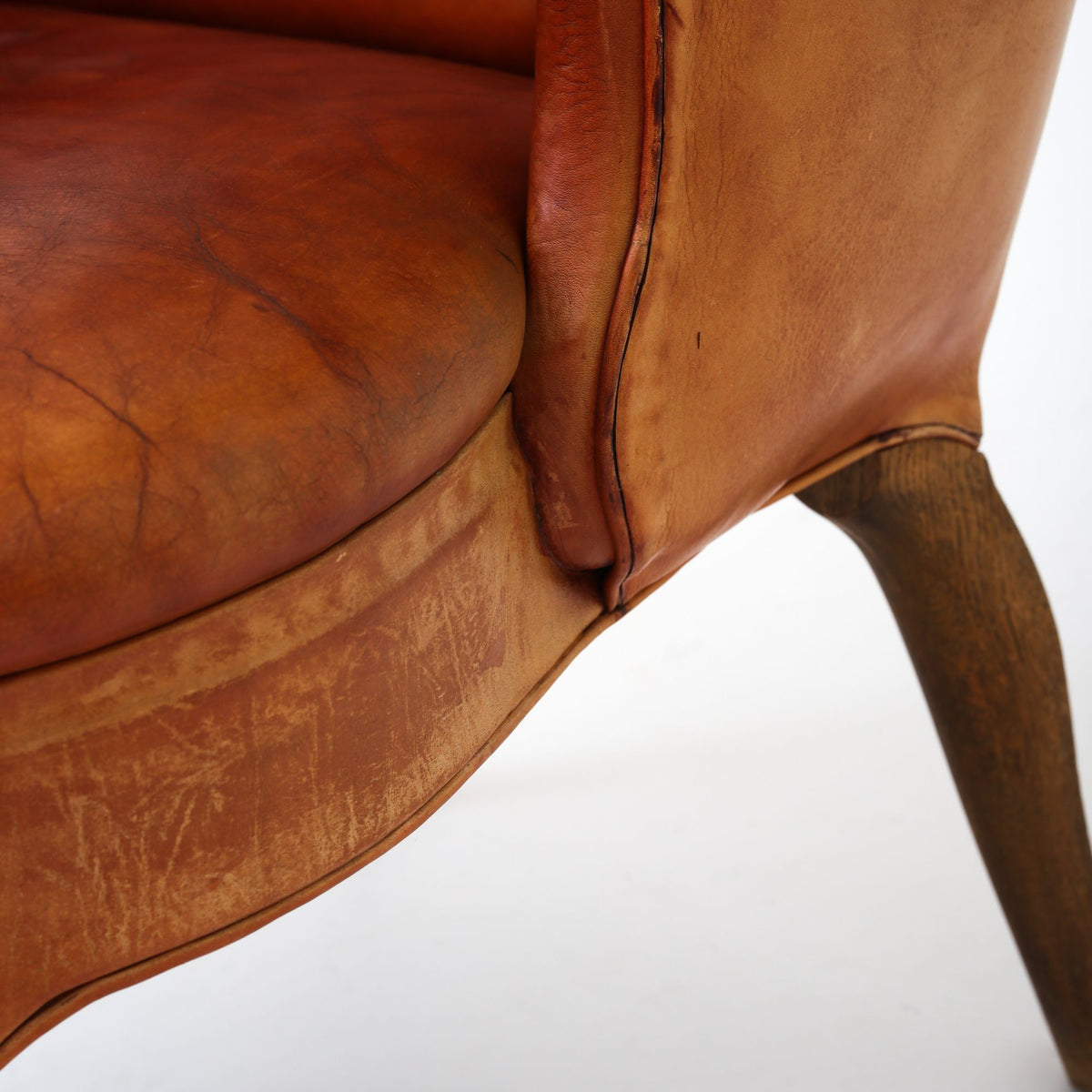 A pair of rare 'Wingback' armchairs