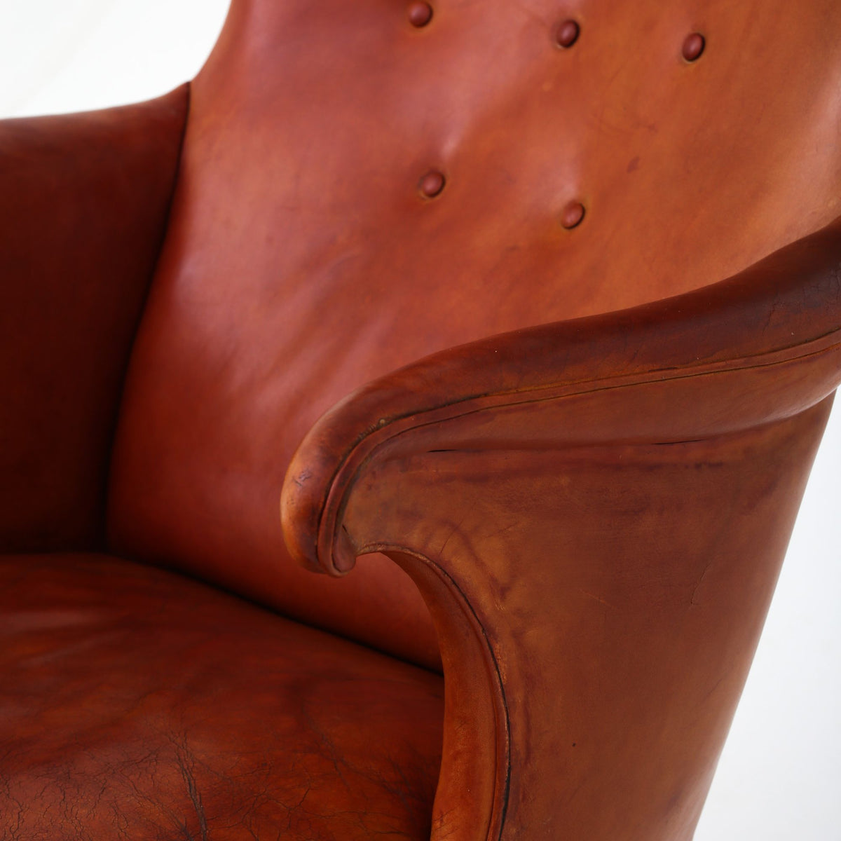 A pair of rare 'Wingback' armchairs