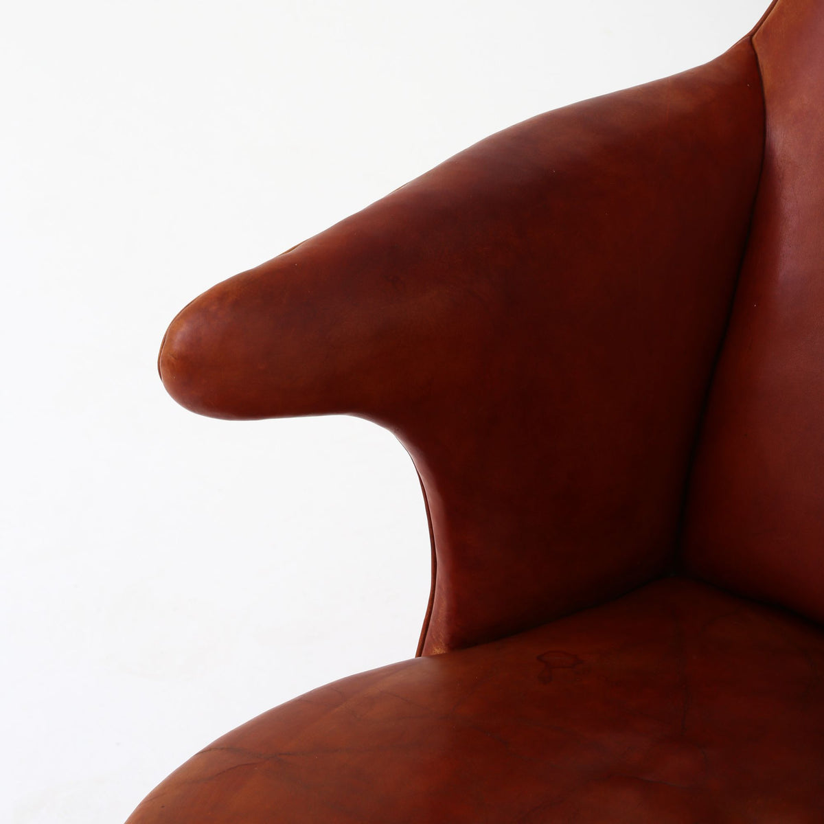A pair of rare 'Wingback' armchairs