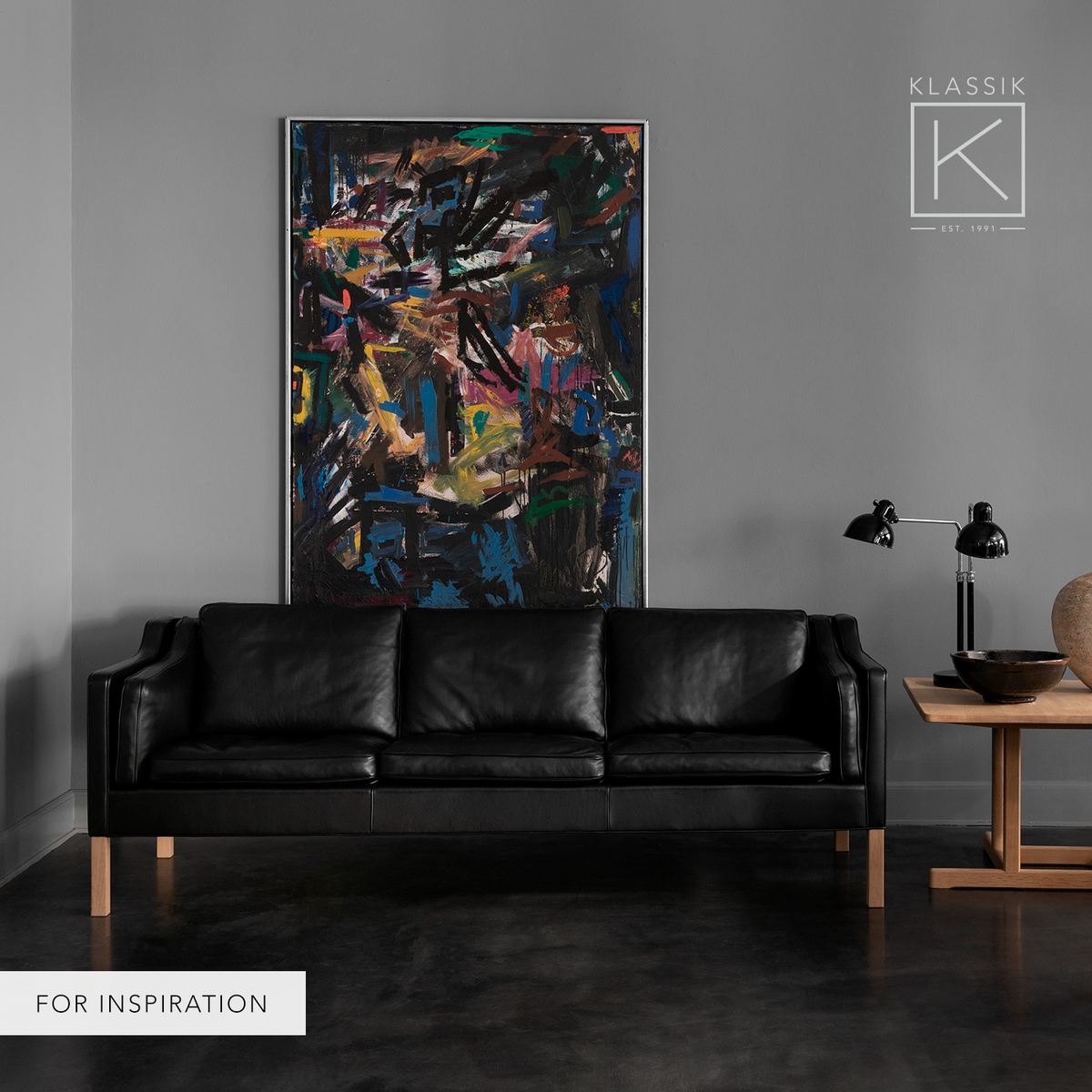 BM 2213 - 3-seater sofa in Prestige leather