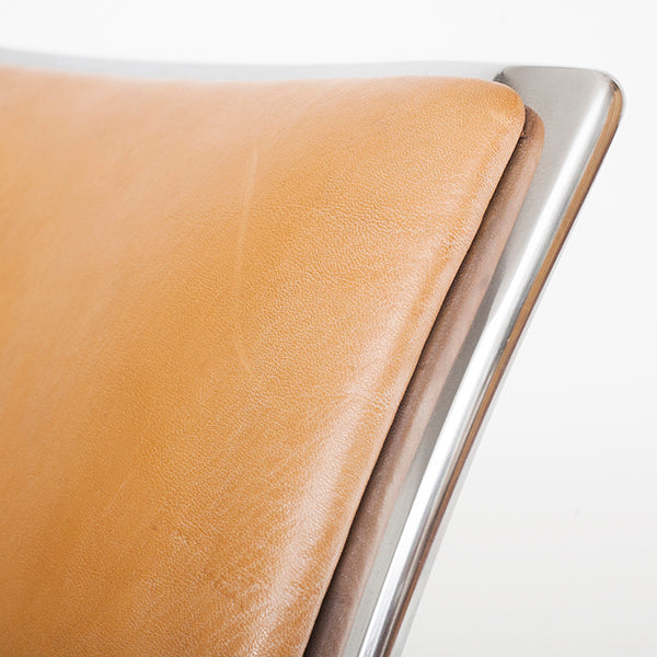 JK 710 - 'Skater Chair' in natural leather