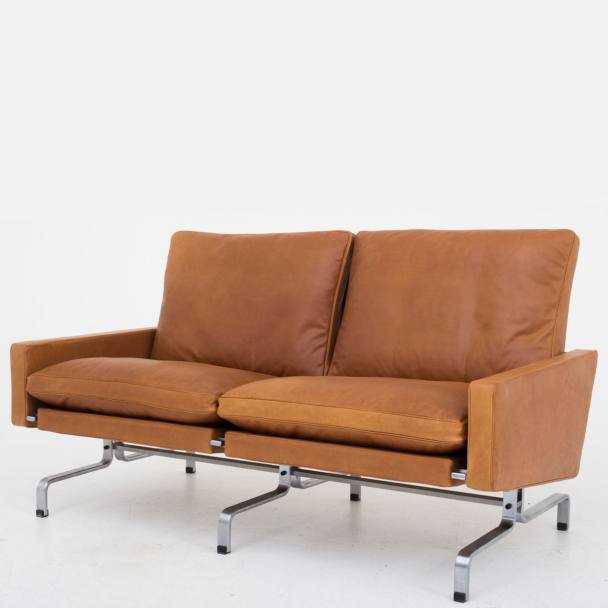 PK 31/2 - 2-seater sofa in Dunes cognac